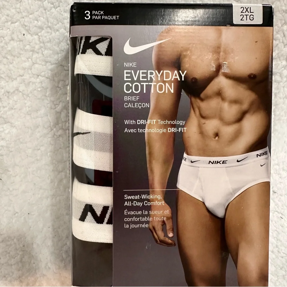 Nike Men's Everyday Cotton Briefs 2x